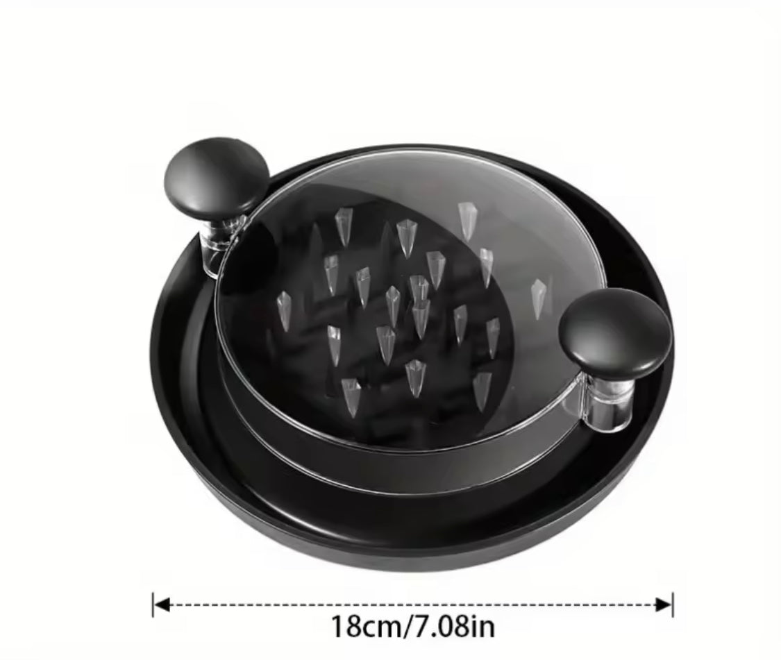 Upgraded Chicken Shredder Tool, Chicken Grinding Machine With Lid, Rotating Tool For Chopping Meat And Vegetables, Chicken Mincing Tool Upgraded Chicken Shredder Tool, Chicken Grinding Machine With Lid, Rotating Tool For Chopping Meat And Vegetables, Chicken Mincing Tool